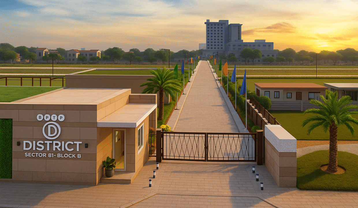 BPTP Plots District 4 Sector 84 Faridabad