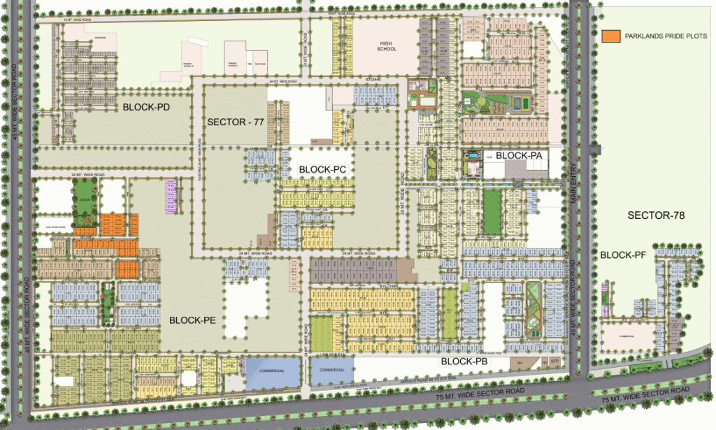 BPTP Parklands Pride