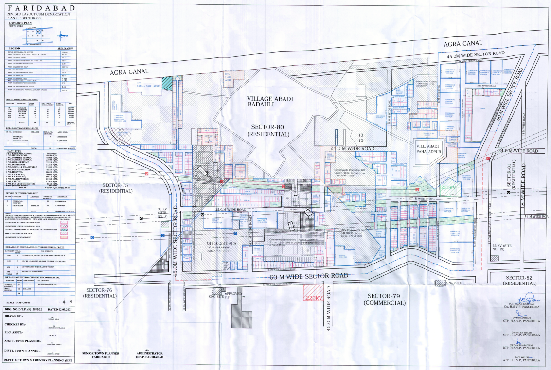 HUDA PLOT SECTOR 80 Faridabad